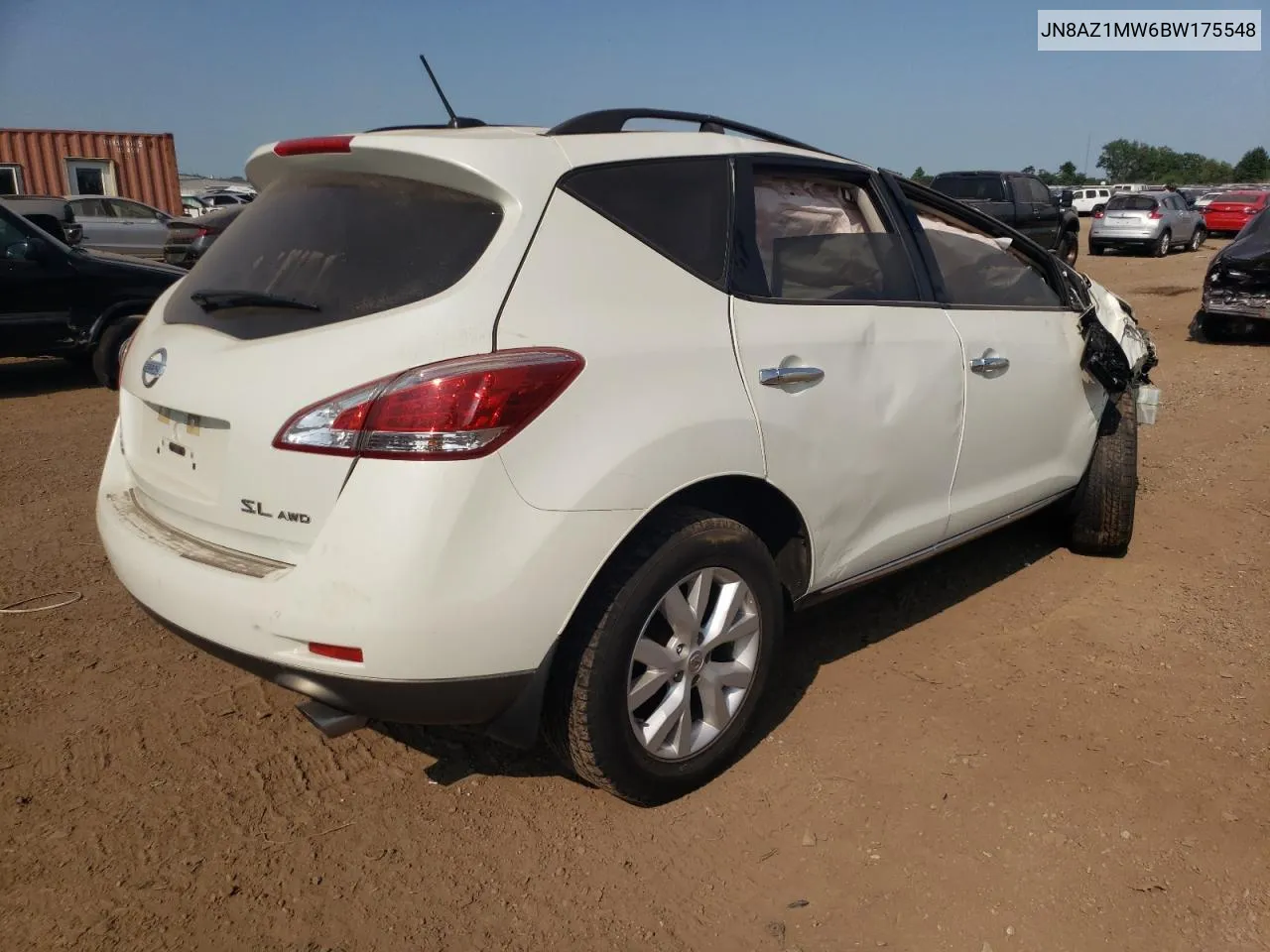 JN8AZ1MW6BW175548 2011 Nissan Murano S