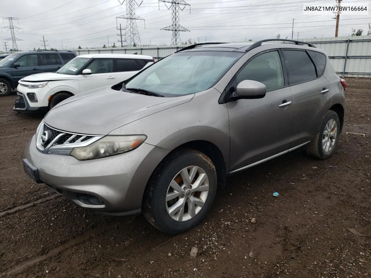 2011 Nissan Murano S VIN: JN8AZ1MW7BW166664 Lot: 64945954