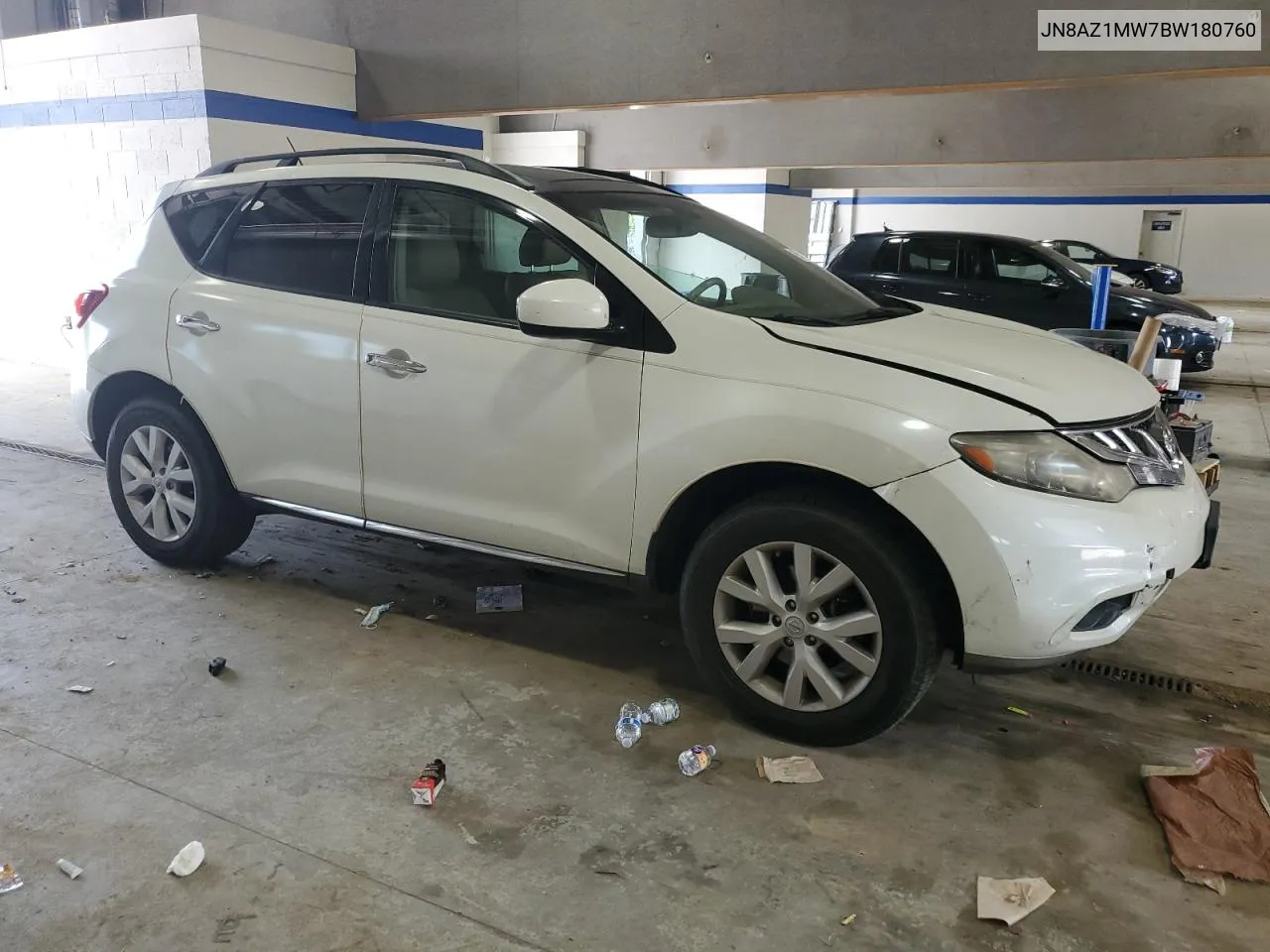 2011 Nissan Murano S VIN: JN8AZ1MW7BW180760 Lot: 65476484