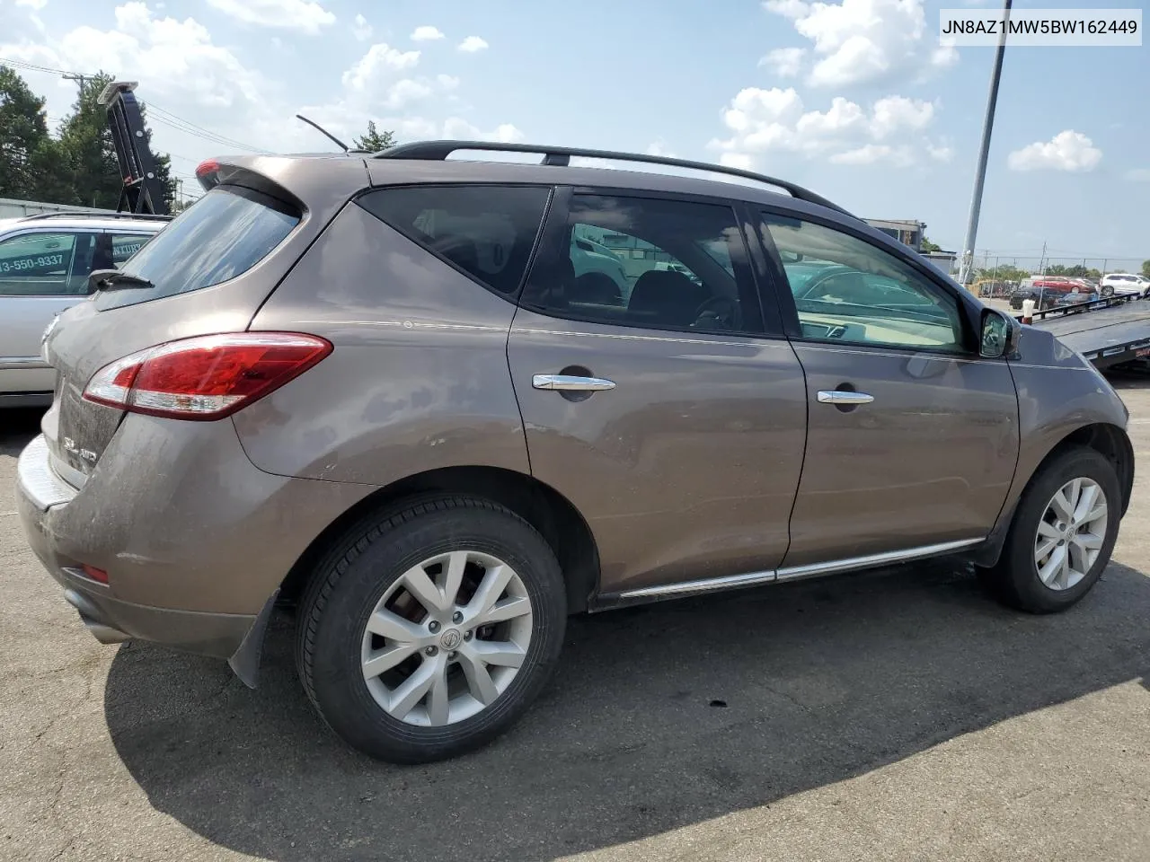 2011 Nissan Murano S VIN: JN8AZ1MW5BW162449 Lot: 68045874