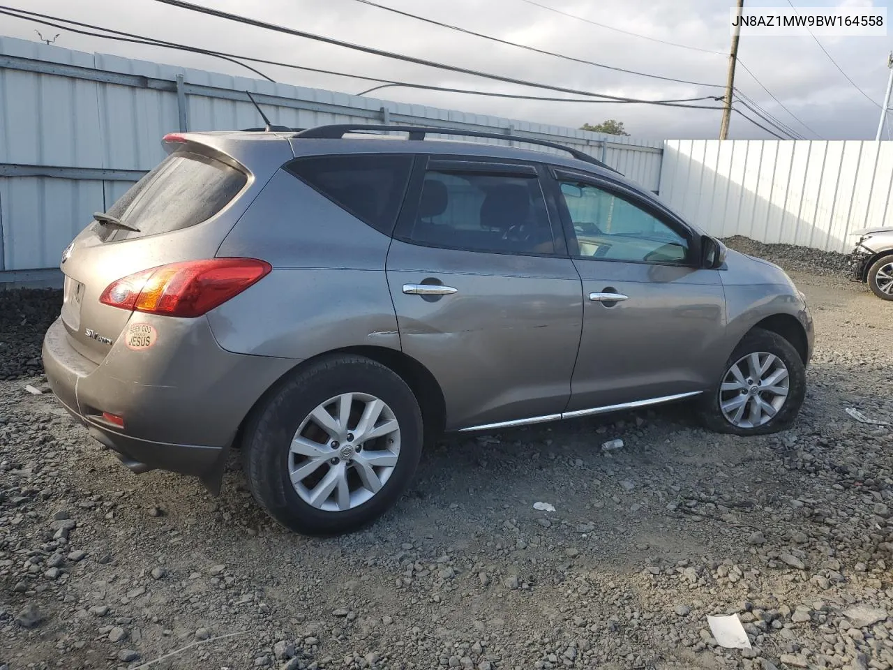 2011 Nissan Murano S VIN: JN8AZ1MW9BW164558 Lot: 69383704