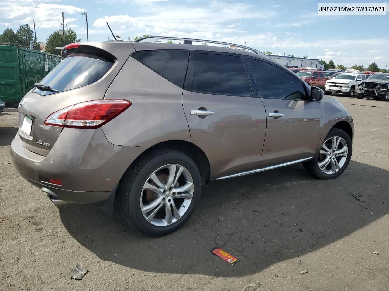 2011 Nissan Murano S VIN: JN8AZ1MW2BW173621 Lot: 69466714