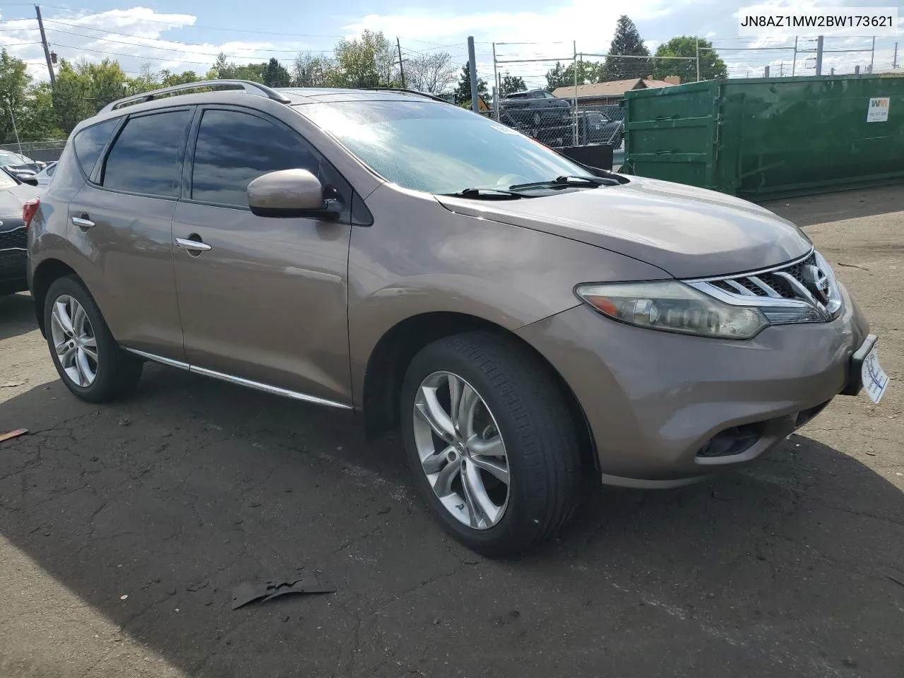 2011 Nissan Murano S VIN: JN8AZ1MW2BW173621 Lot: 69466714