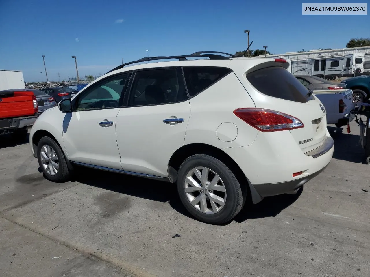 JN8AZ1MU9BW062370 2011 Nissan Murano S