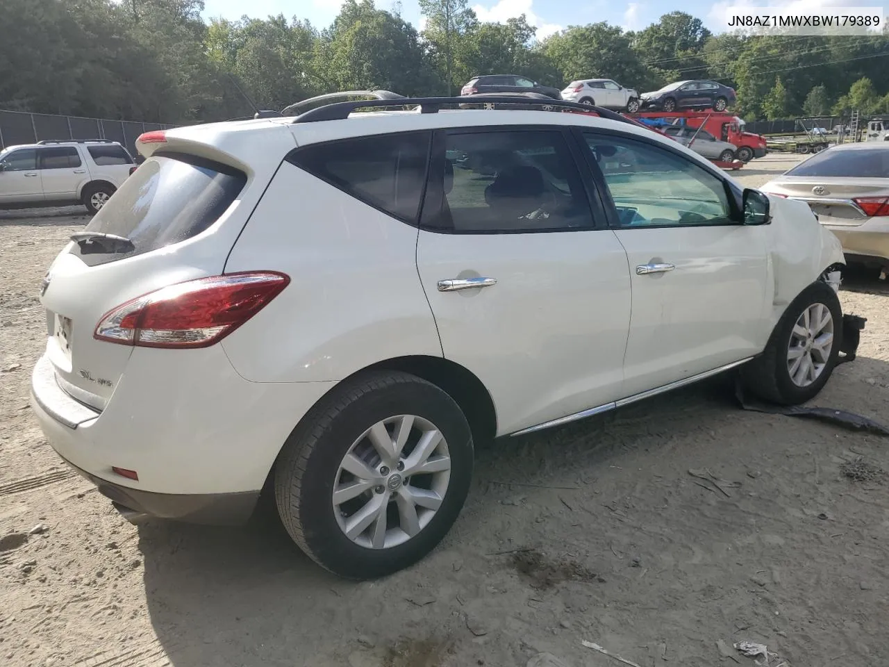 JN8AZ1MWXBW179389 2011 Nissan Murano S