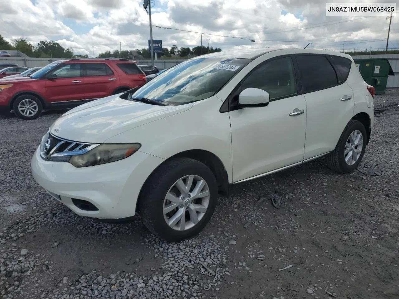 JN8AZ1MU5BW068425 2011 Nissan Murano S