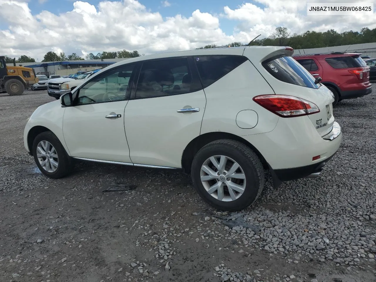 JN8AZ1MU5BW068425 2011 Nissan Murano S