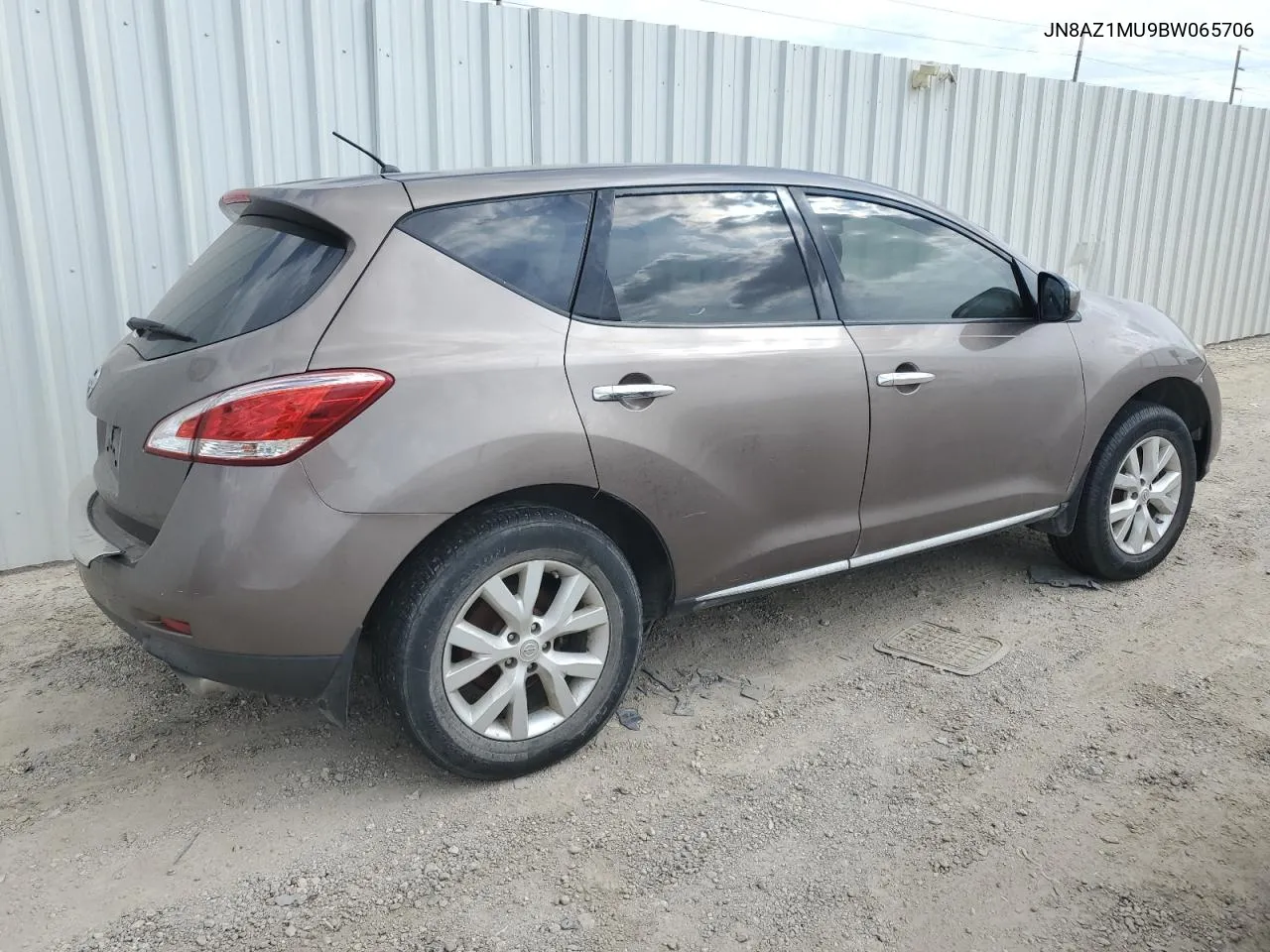 2011 Nissan Murano S VIN: JN8AZ1MU9BW065706 Lot: 72047074