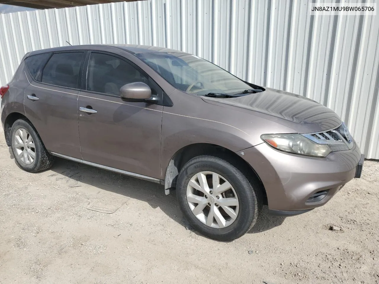 JN8AZ1MU9BW065706 2011 Nissan Murano S