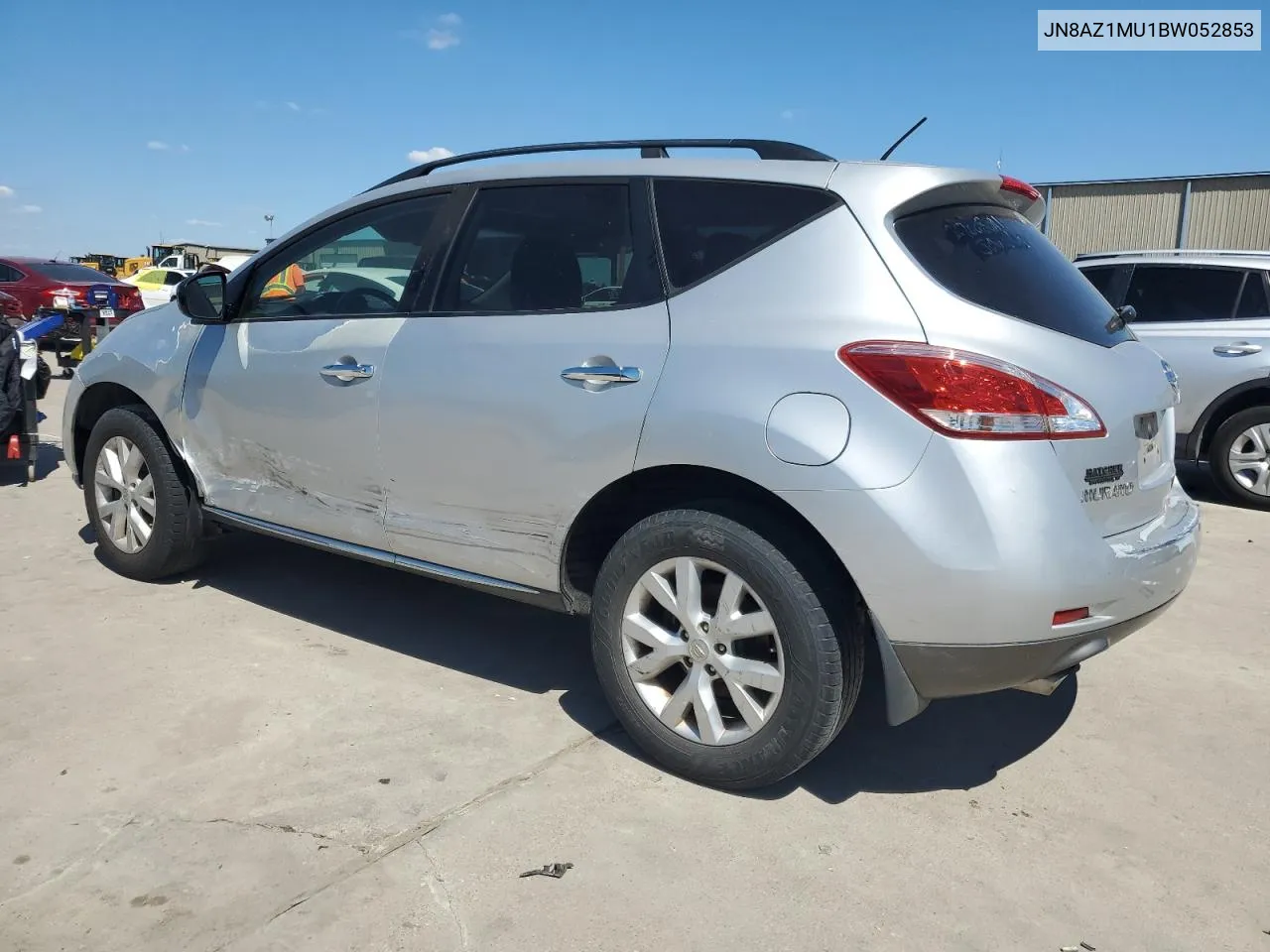 2011 Nissan Murano S VIN: JN8AZ1MU1BW052853 Lot: 72209094