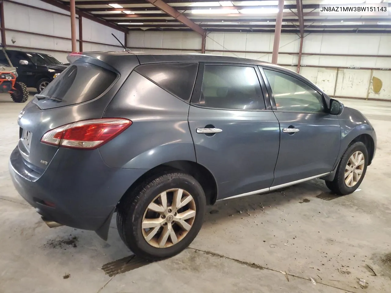 JN8AZ1MW3BW151143 2011 Nissan Murano S