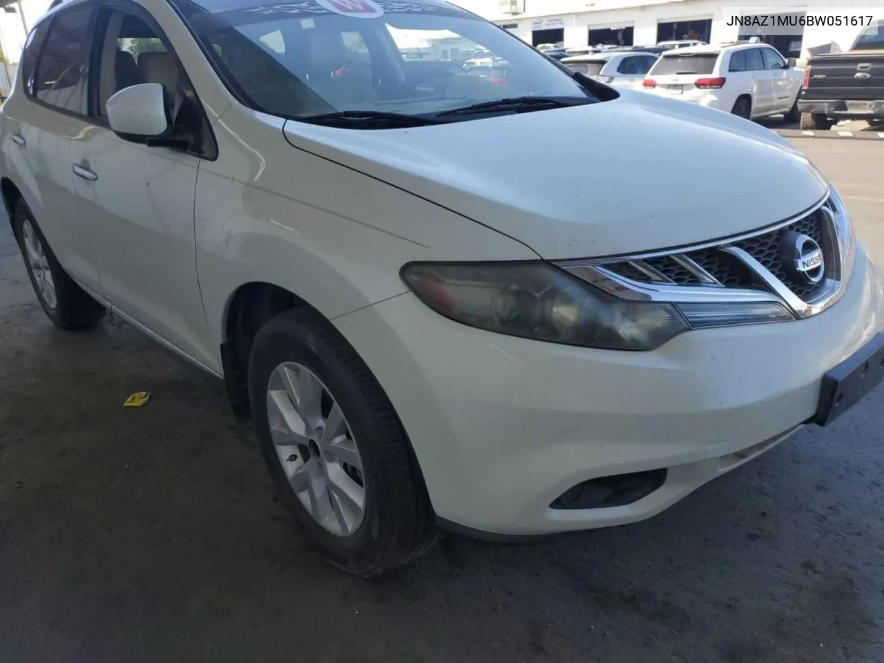 JN8AZ1MU6BW051617 2011 Nissan Murano S