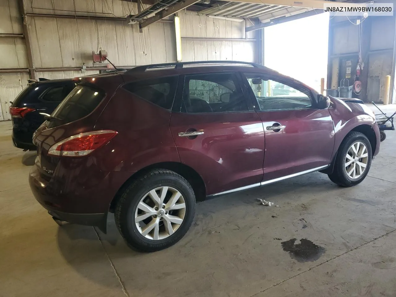 2011 Nissan Murano S VIN: JN8AZ1MW9BW168030 Lot: 73117404