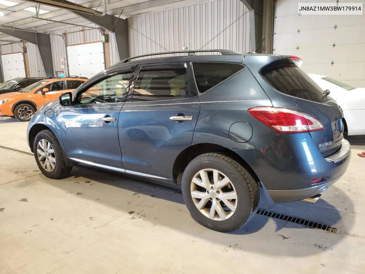 2011 Nissan Murano S VIN: JN8AZ1MW3BW179914 Lot: 74700124