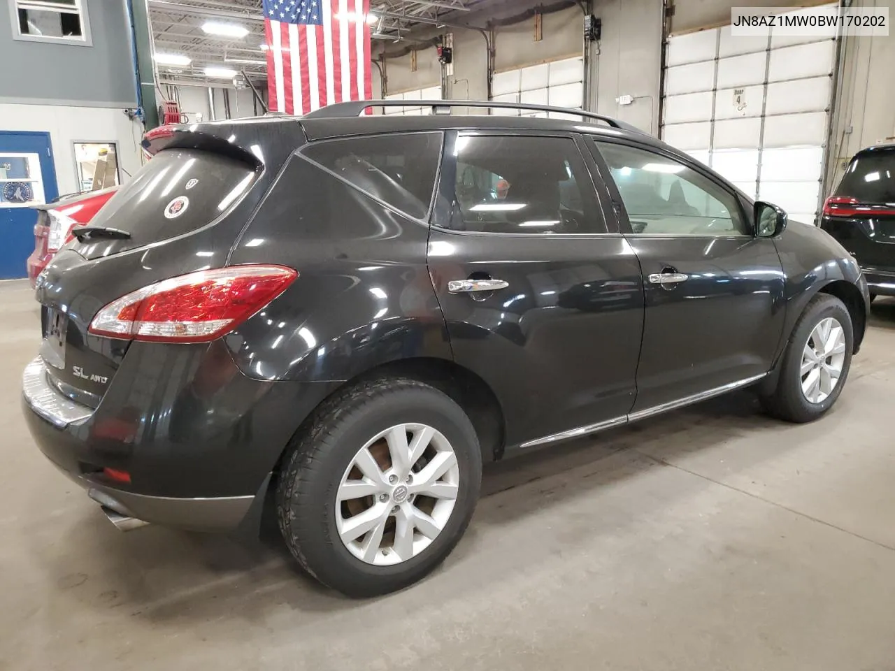 JN8AZ1MW0BW170202 2011 Nissan Murano S