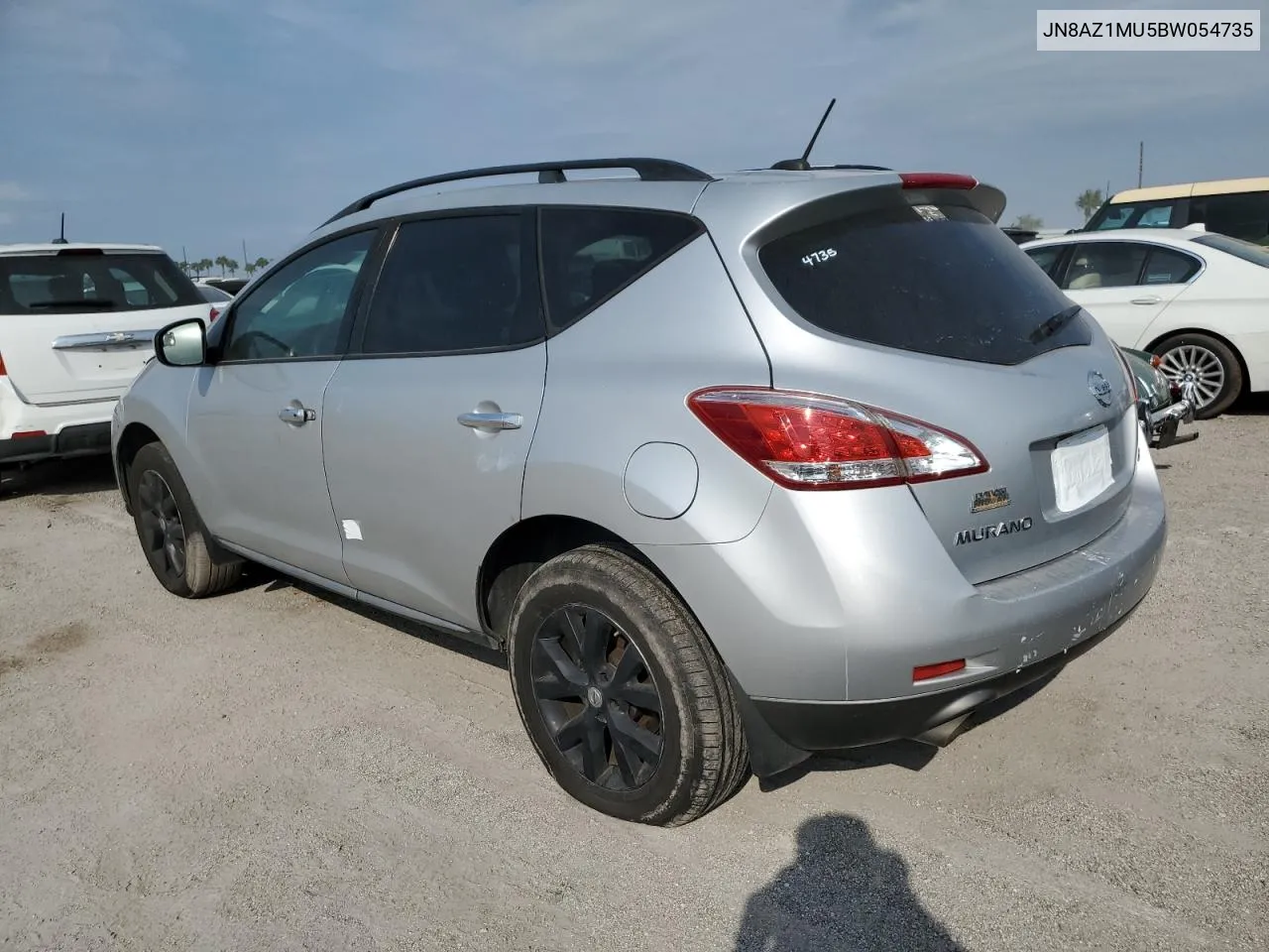 2011 Nissan Murano S VIN: JN8AZ1MU5BW054735 Lot: 75284604