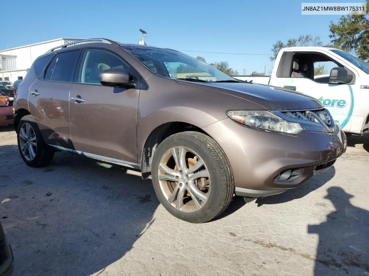 2011 Nissan Murano S VIN: JN8AZ1MW8BW175311 Lot: 75299004