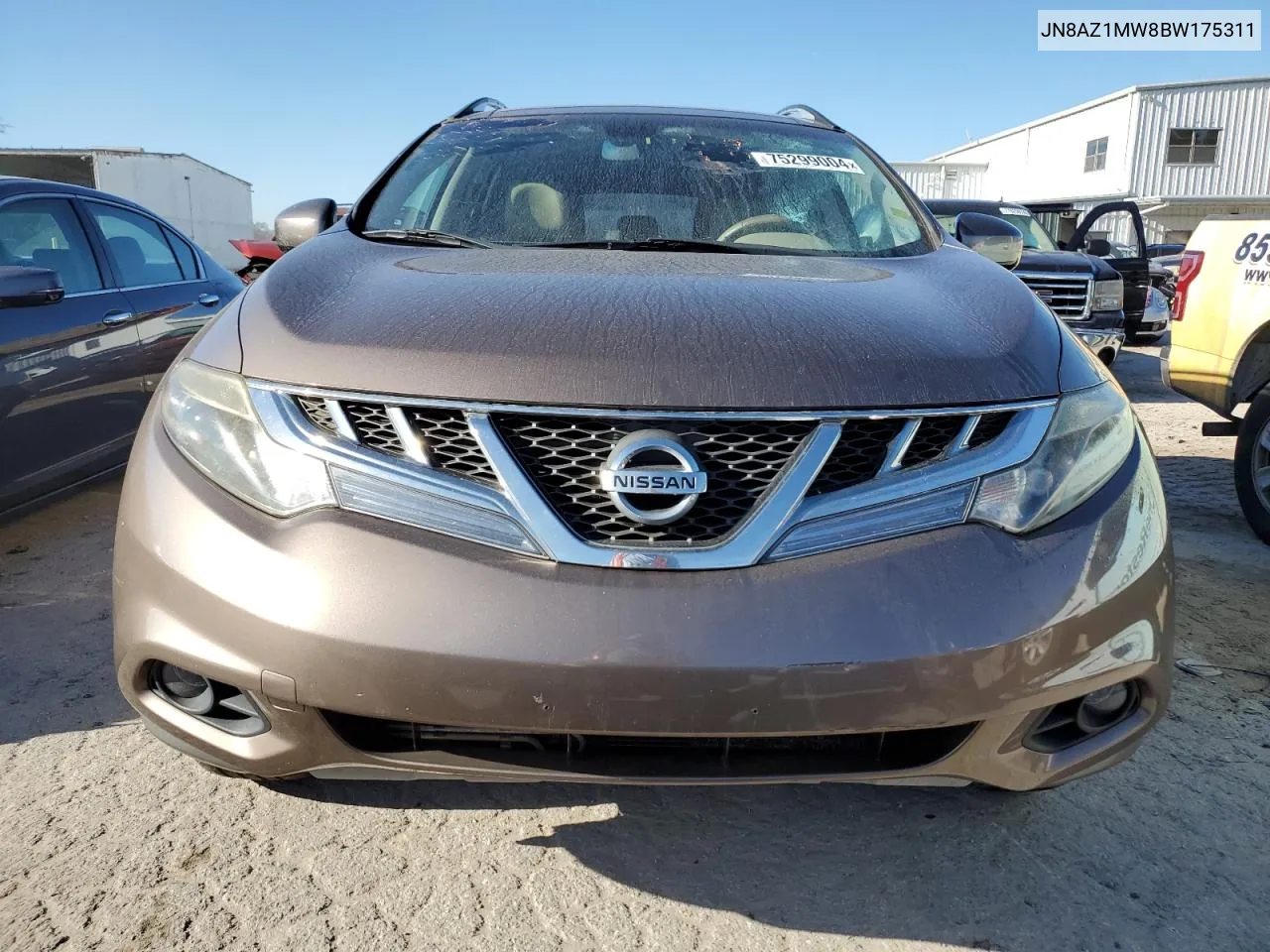 JN8AZ1MW8BW175311 2011 Nissan Murano S