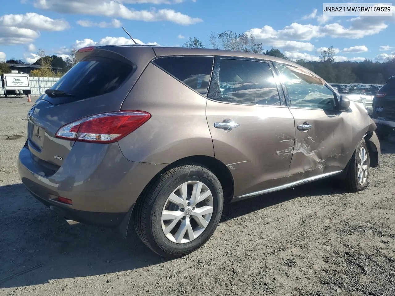 JN8AZ1MW5BW169529 2011 Nissan Murano S