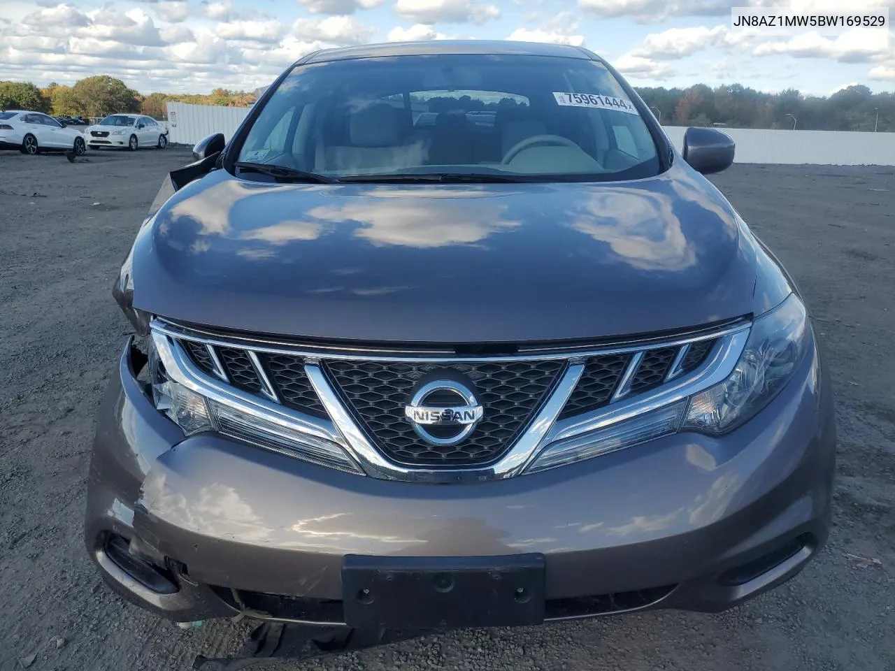 2011 Nissan Murano S VIN: JN8AZ1MW5BW169529 Lot: 75961444