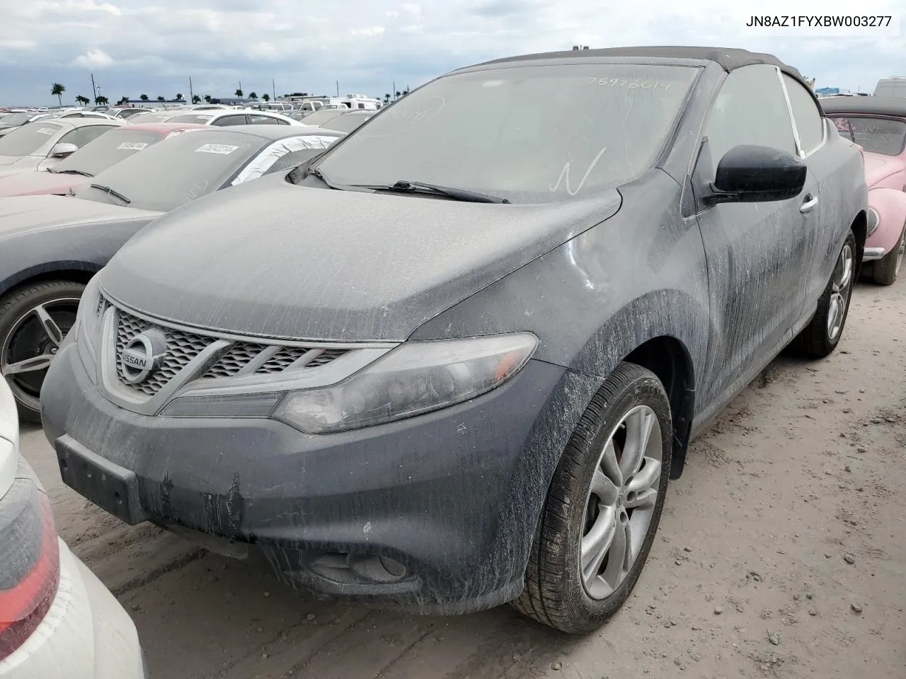 2011 Nissan Murano Crosscabriolet VIN: JN8AZ1FYXBW003277 Lot: 75978614