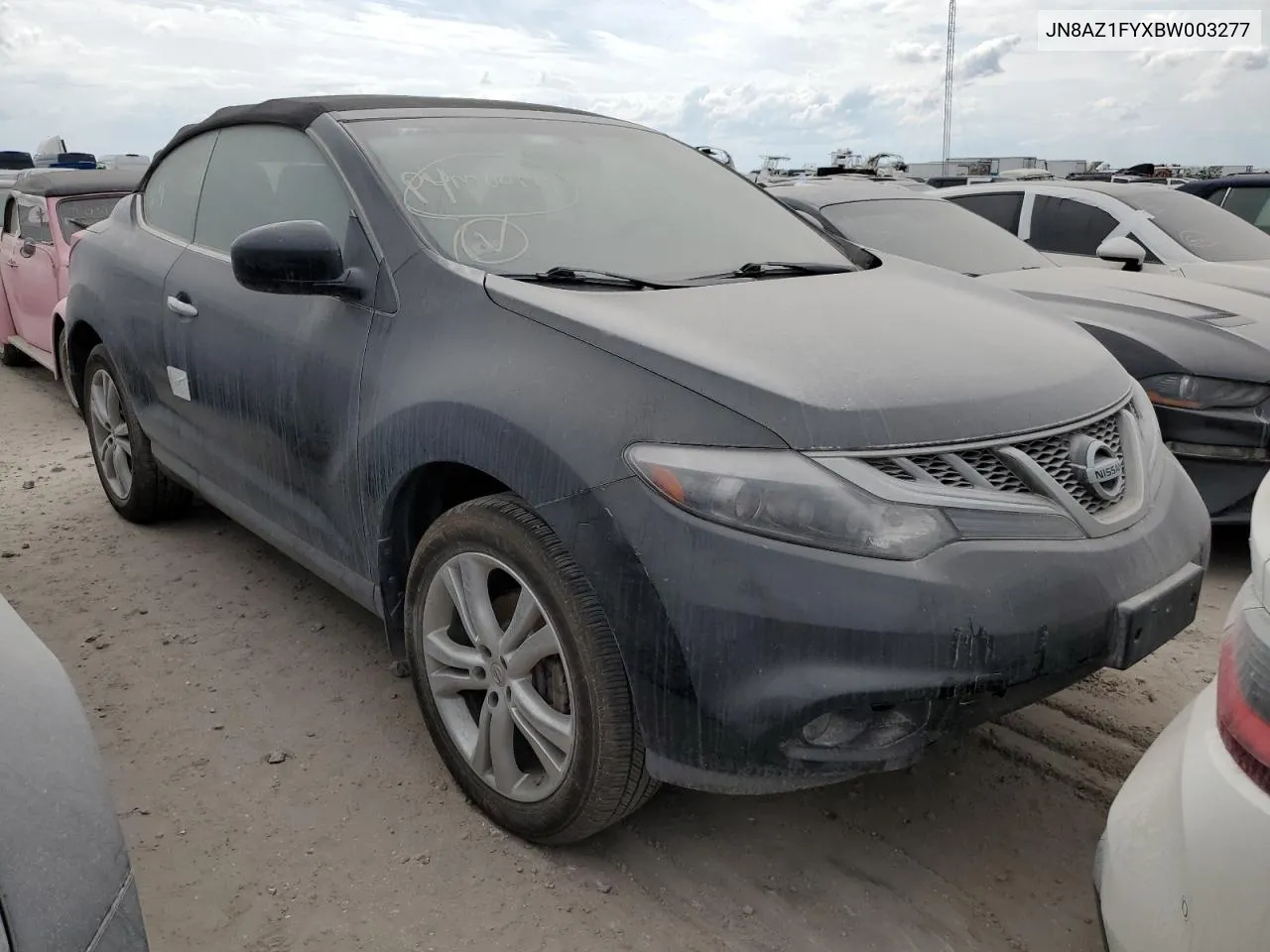 2011 Nissan Murano Crosscabriolet VIN: JN8AZ1FYXBW003277 Lot: 75978614