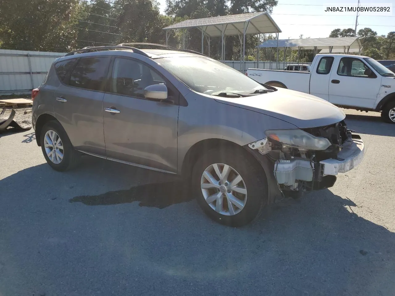 2011 Nissan Murano S VIN: JN8AZ1MU0BW052892 Lot: 76526344