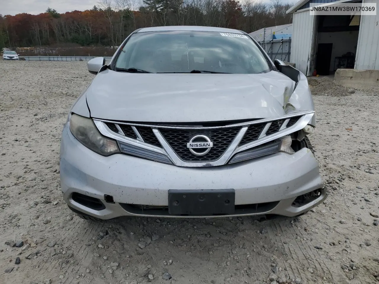 JN8AZ1MW3BW170369 2011 Nissan Murano S