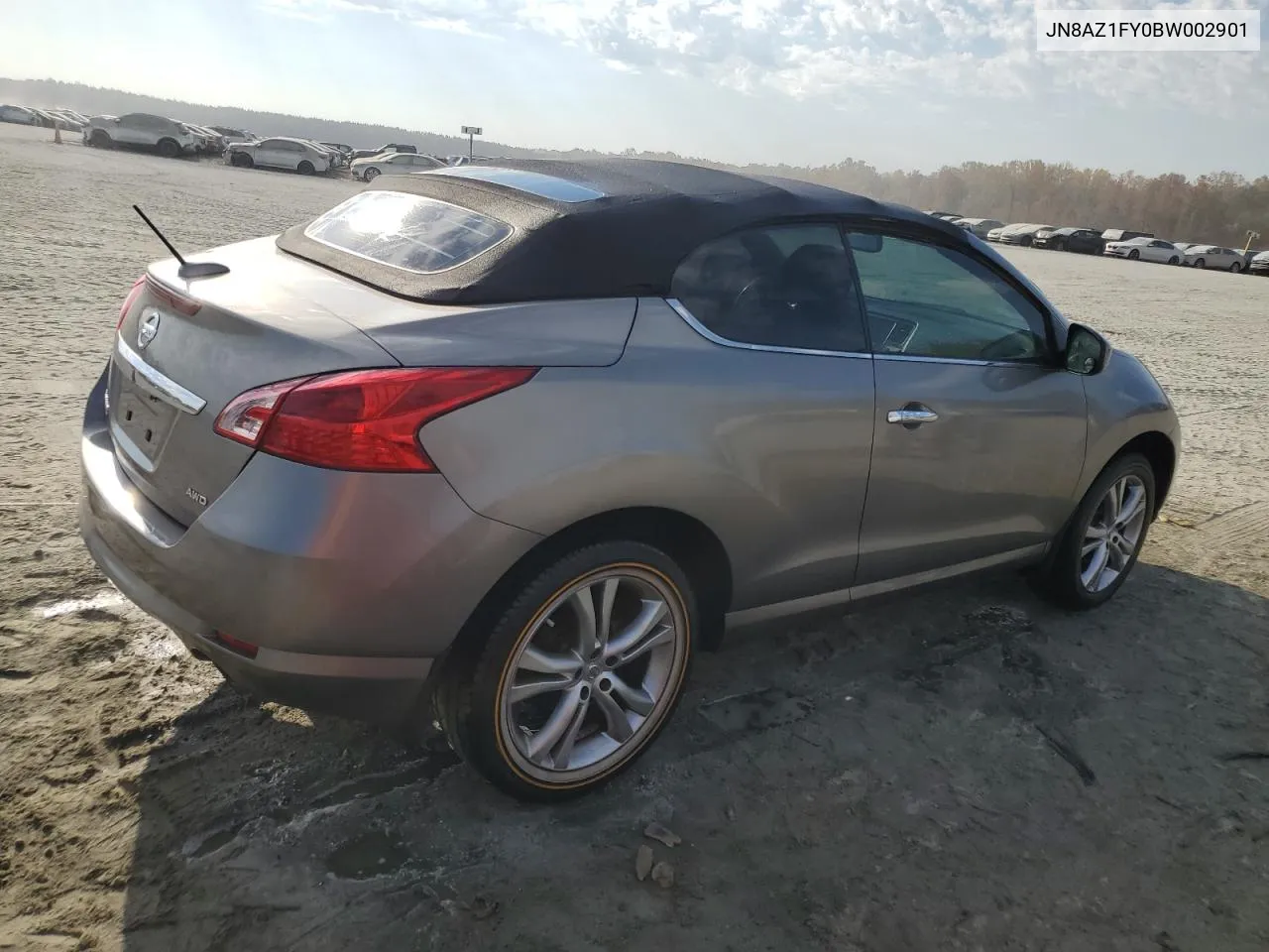 2011 Nissan Murano Crosscabriolet VIN: JN8AZ1FY0BW002901 Lot: 77500504