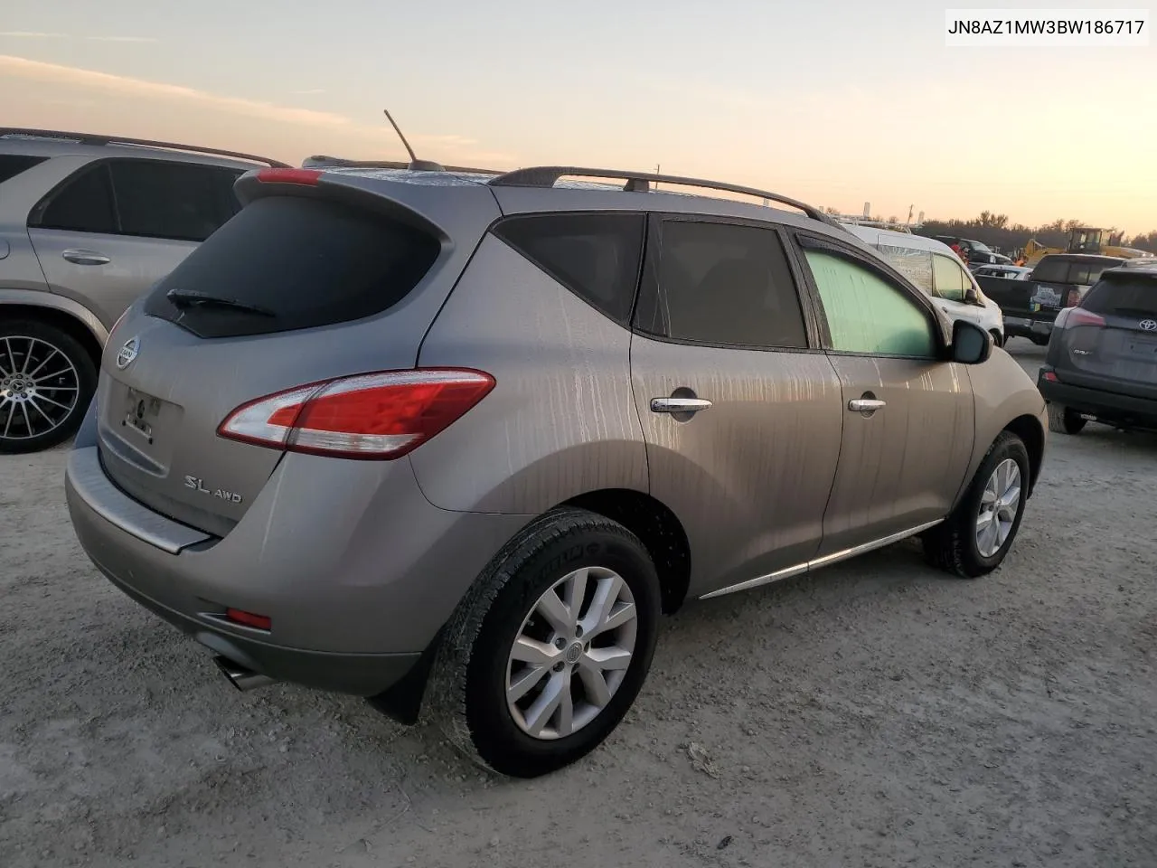 JN8AZ1MW3BW186717 2011 Nissan Murano S