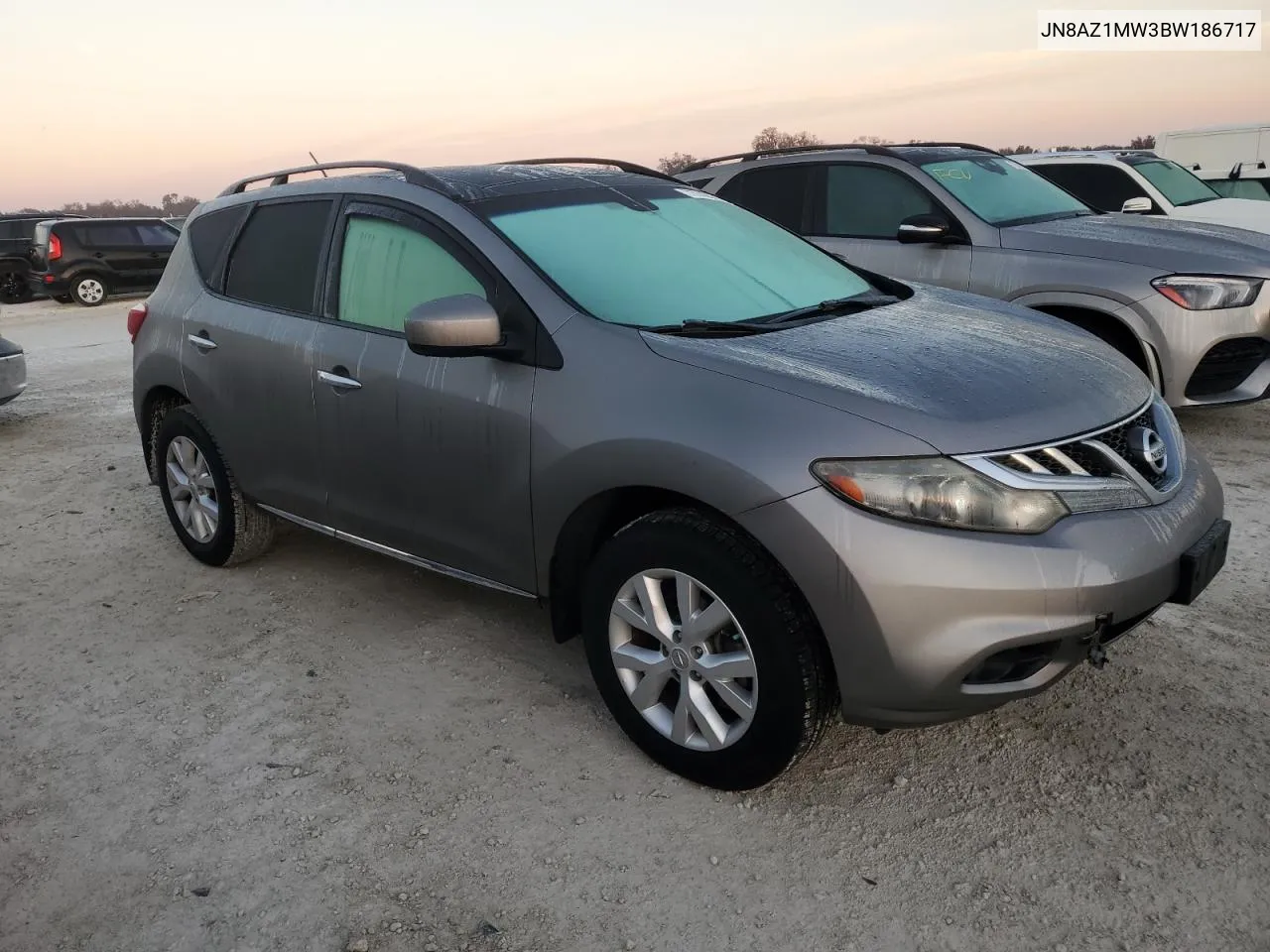 JN8AZ1MW3BW186717 2011 Nissan Murano S