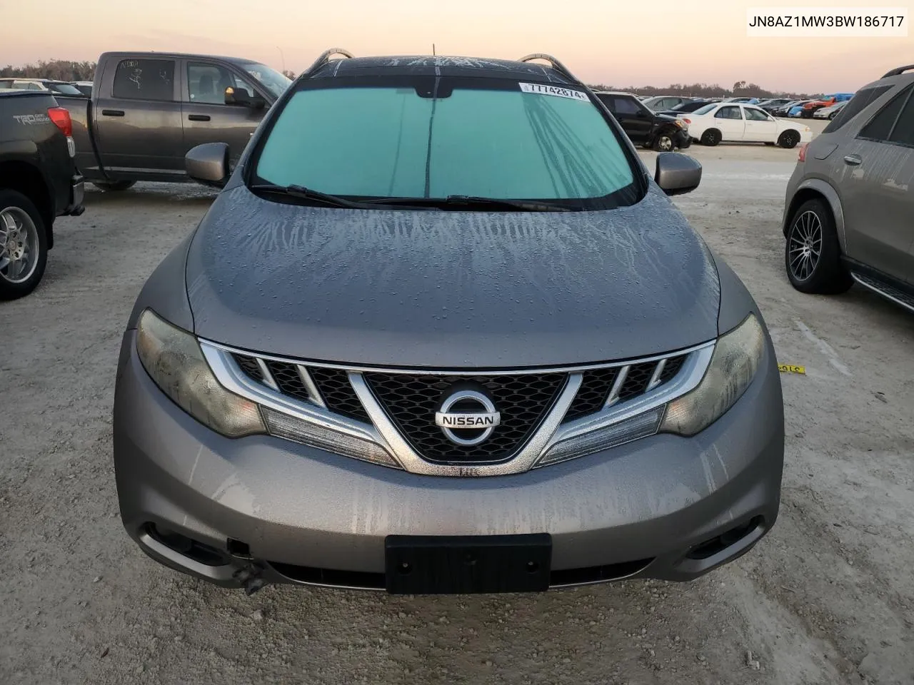 2011 Nissan Murano S VIN: JN8AZ1MW3BW186717 Lot: 77742874