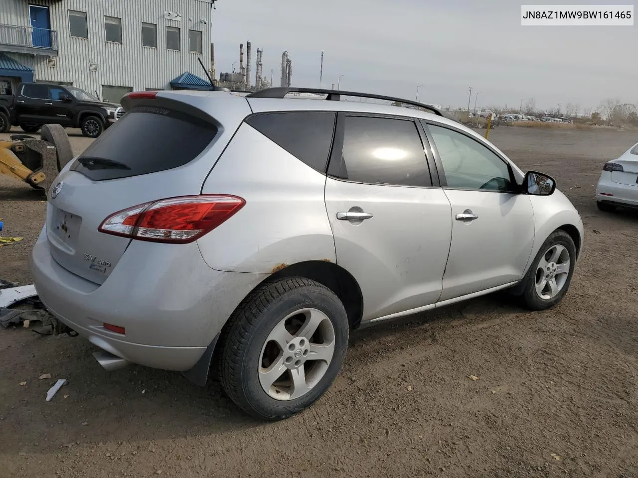 2011 Nissan Murano S VIN: JN8AZ1MW9BW161465 Lot: 78199254