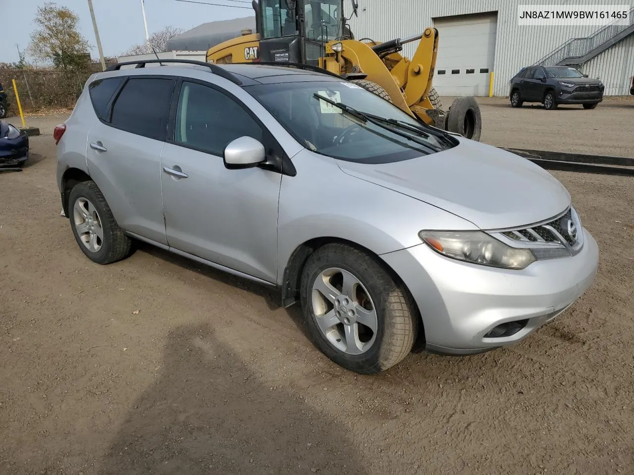 2011 Nissan Murano S VIN: JN8AZ1MW9BW161465 Lot: 78199254