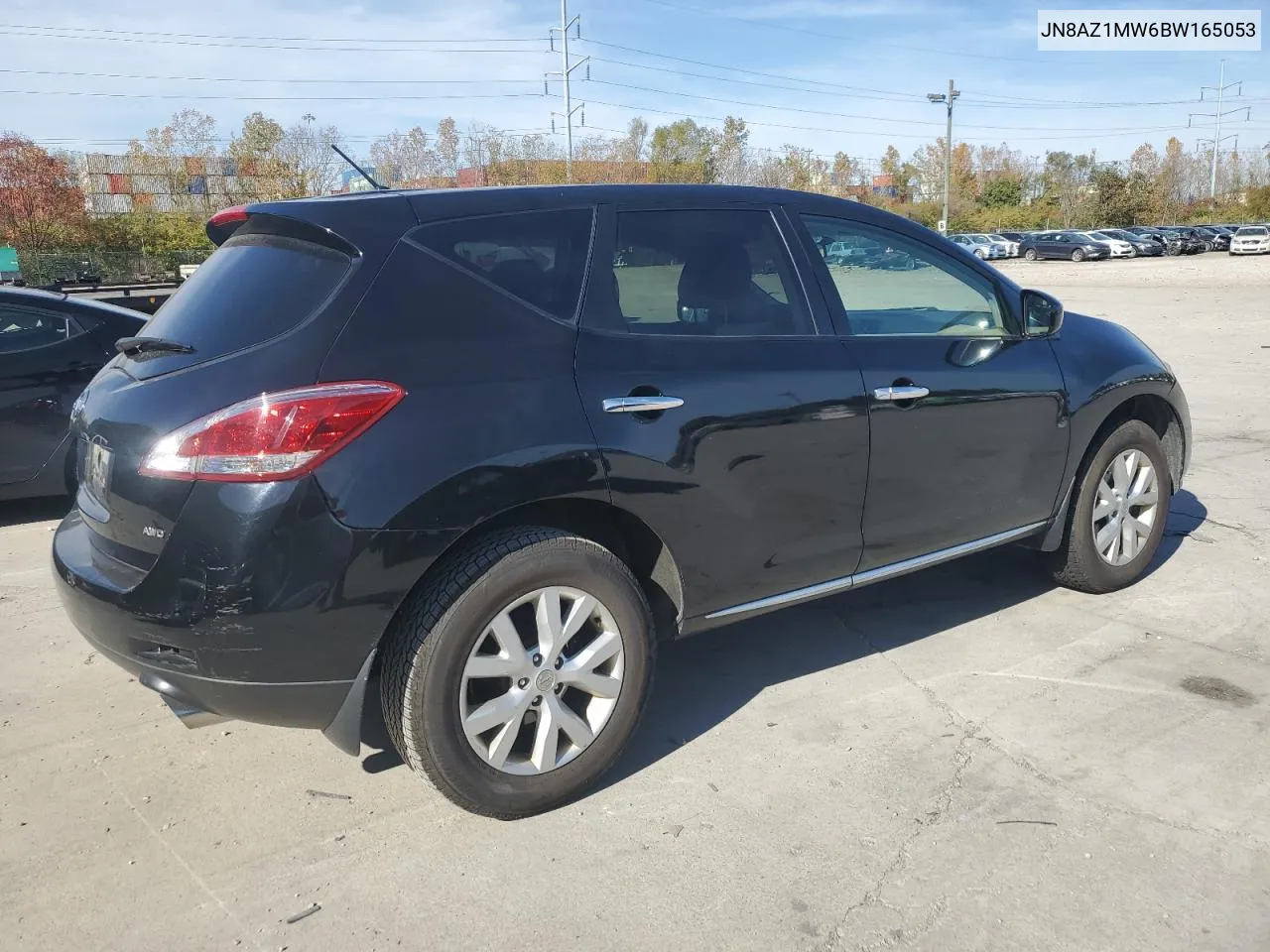 2011 Nissan Murano S VIN: JN8AZ1MW6BW165053 Lot: 78267814