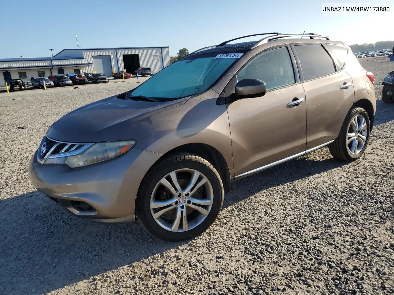 2011 Nissan Murano S VIN: JN8AZ1MW4BW173880 Lot: 78697054