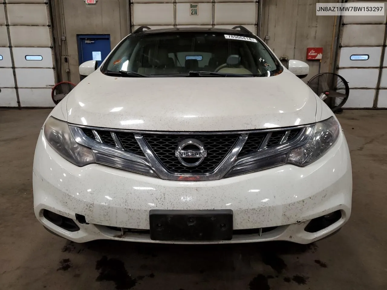 2011 Nissan Murano S VIN: JN8AZ1MW7BW153297 Lot: 78900414