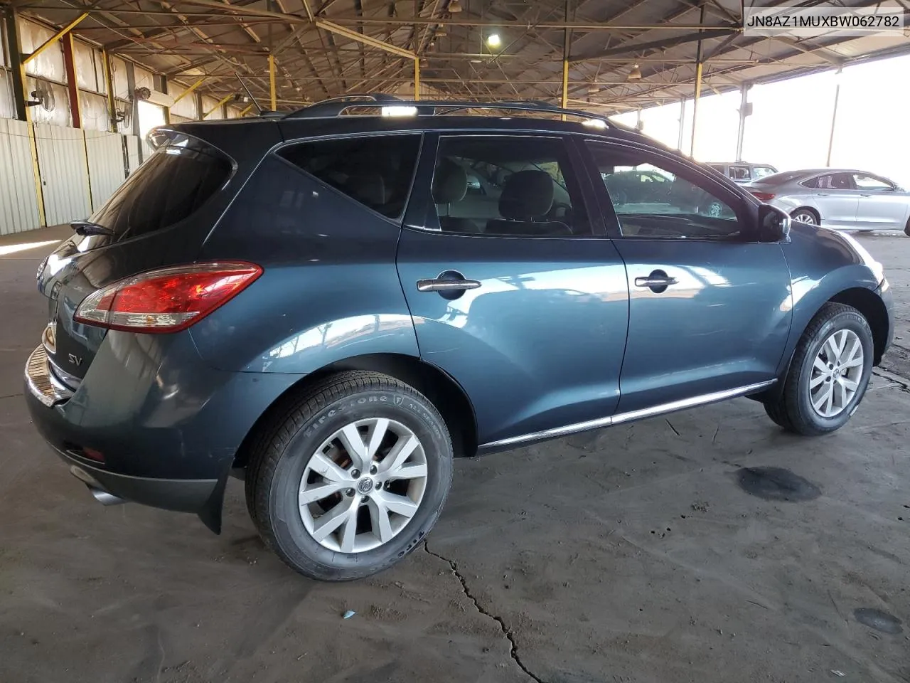 2011 Nissan Murano S VIN: JN8AZ1MUXBW062782 Lot: 79442814