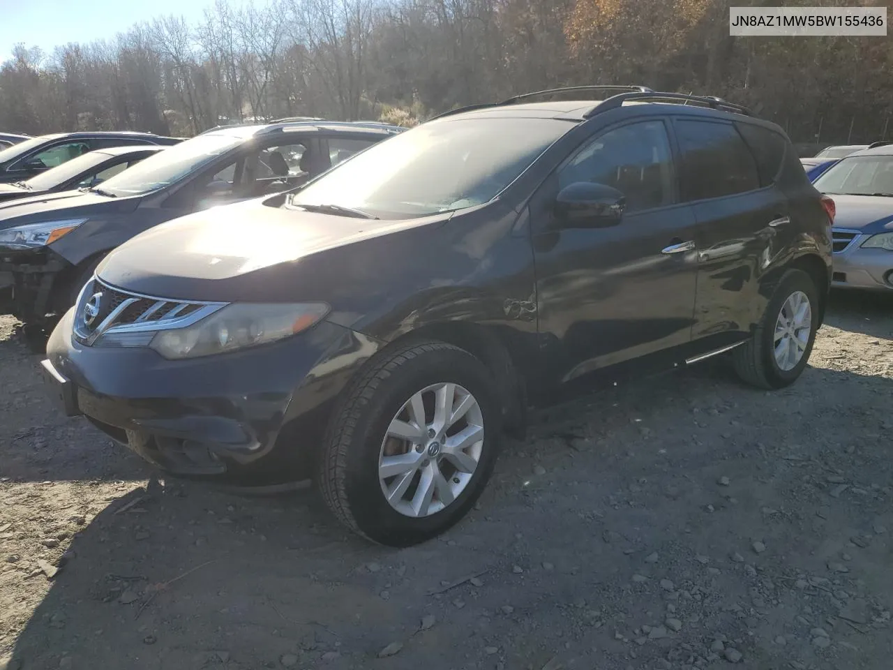 2011 Nissan Murano S VIN: JN8AZ1MW5BW155436 Lot: 79539854