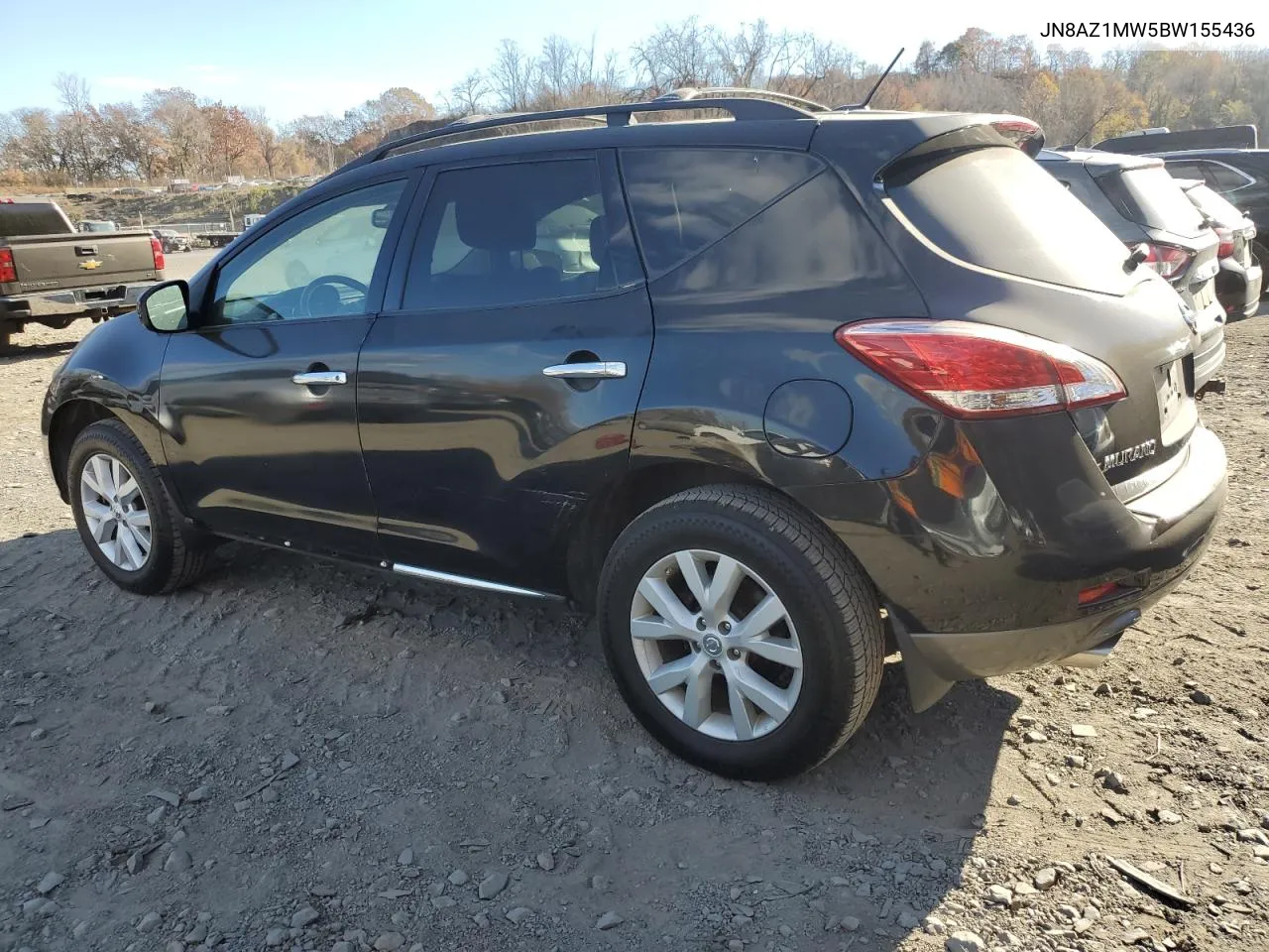 2011 Nissan Murano S VIN: JN8AZ1MW5BW155436 Lot: 79539854