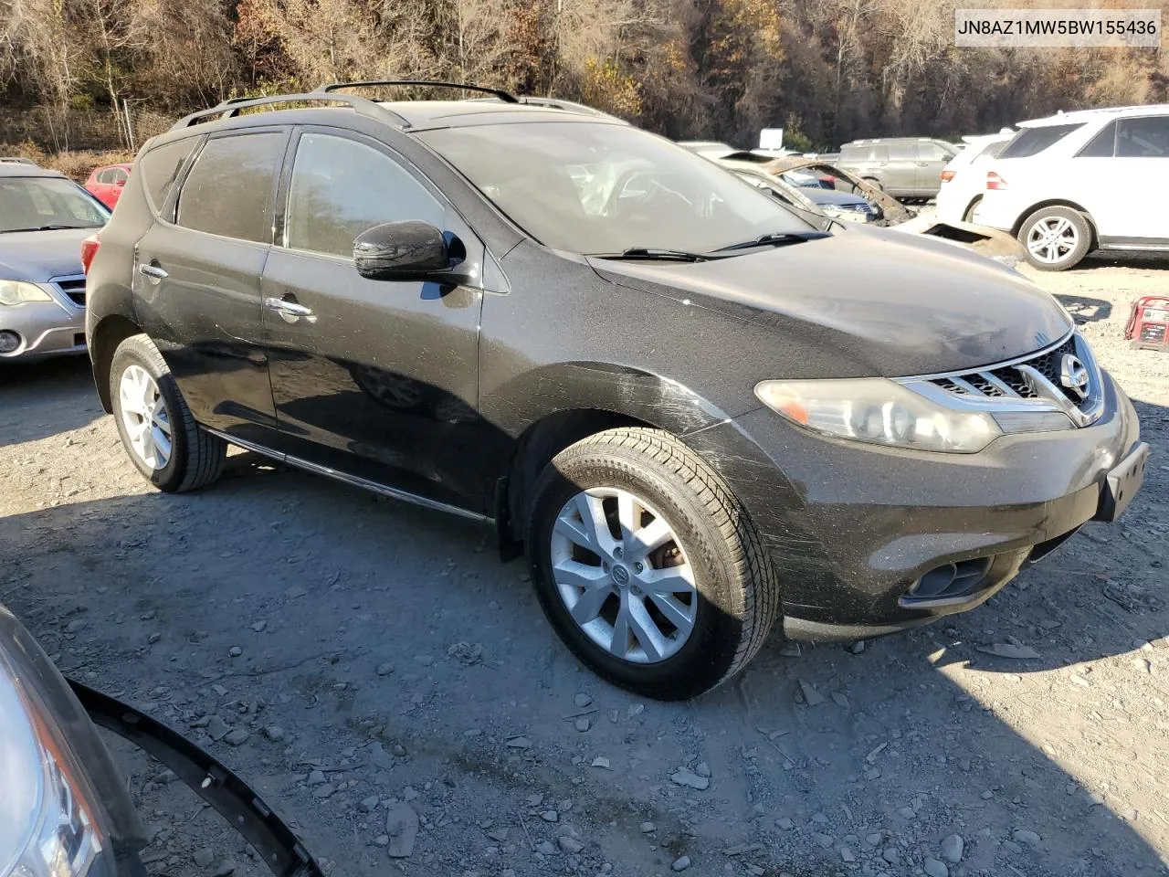 2011 Nissan Murano S VIN: JN8AZ1MW5BW155436 Lot: 79539854