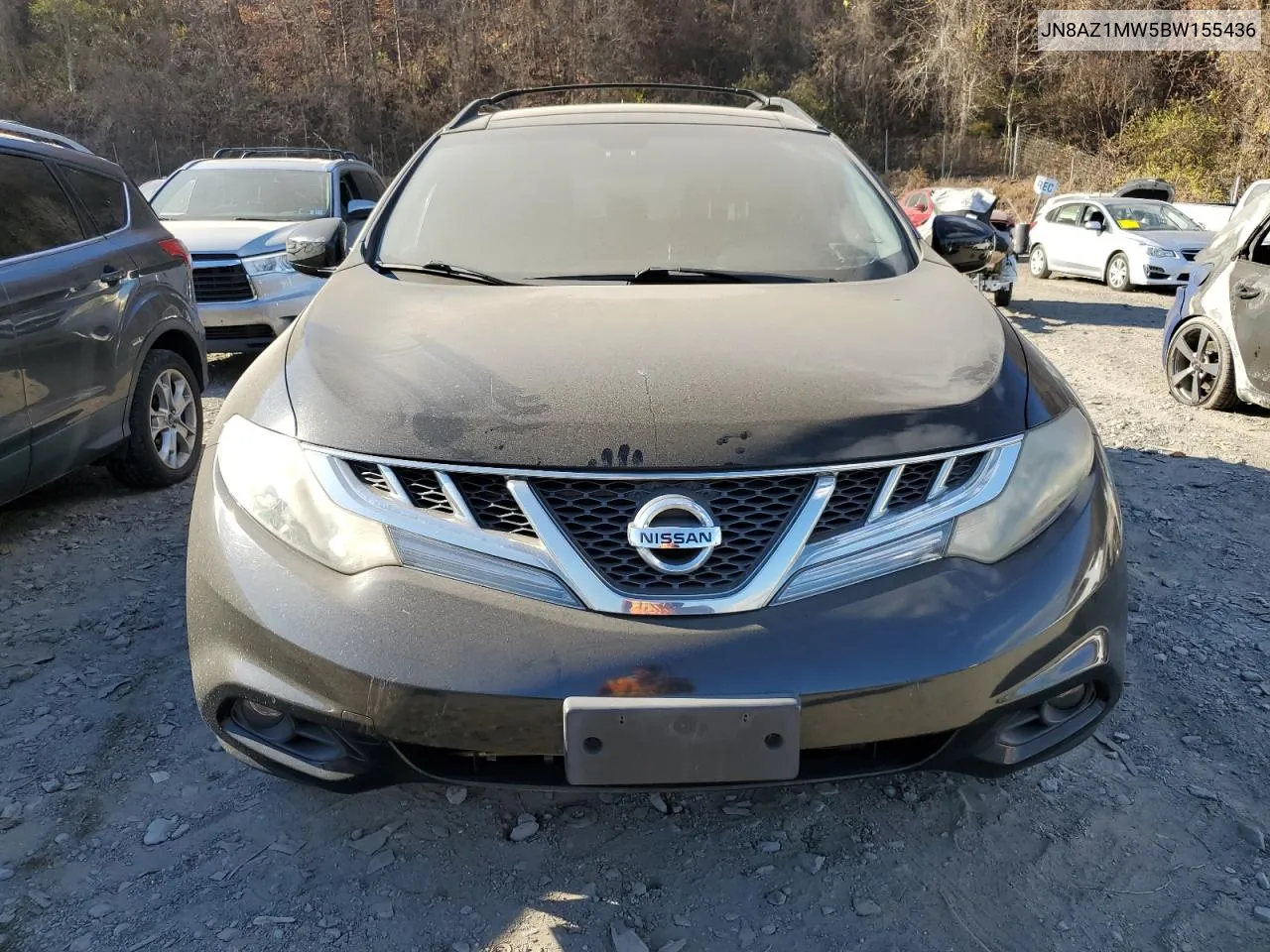 2011 Nissan Murano S VIN: JN8AZ1MW5BW155436 Lot: 79539854