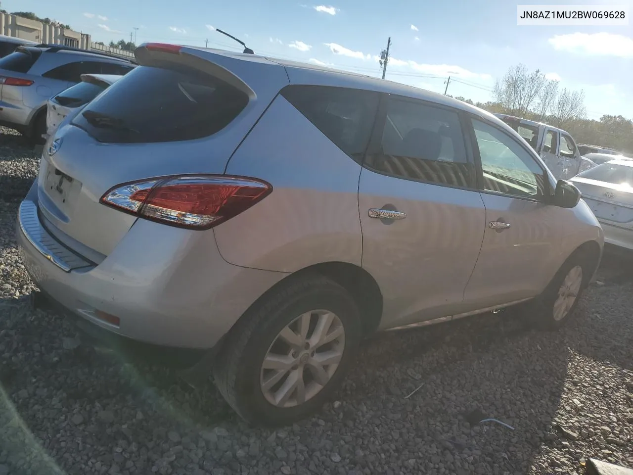 2011 Nissan Murano S VIN: JN8AZ1MU2BW069628 Lot: 80768774