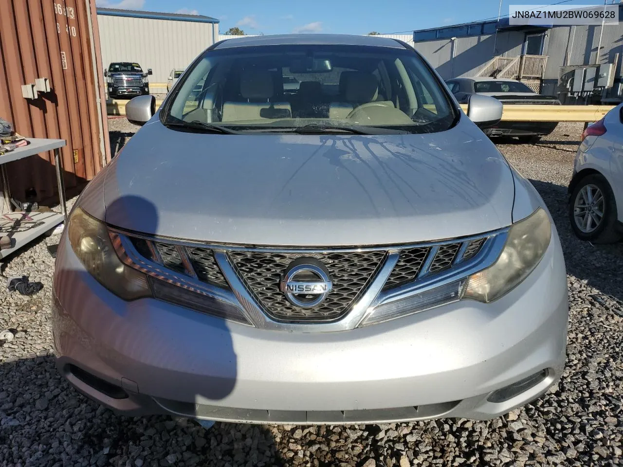 2011 Nissan Murano S VIN: JN8AZ1MU2BW069628 Lot: 80768774