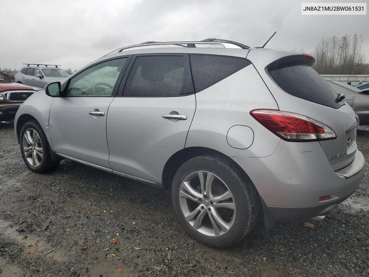 2011 Nissan Murano S VIN: JN8AZ1MU2BW061531 Lot: 81154534