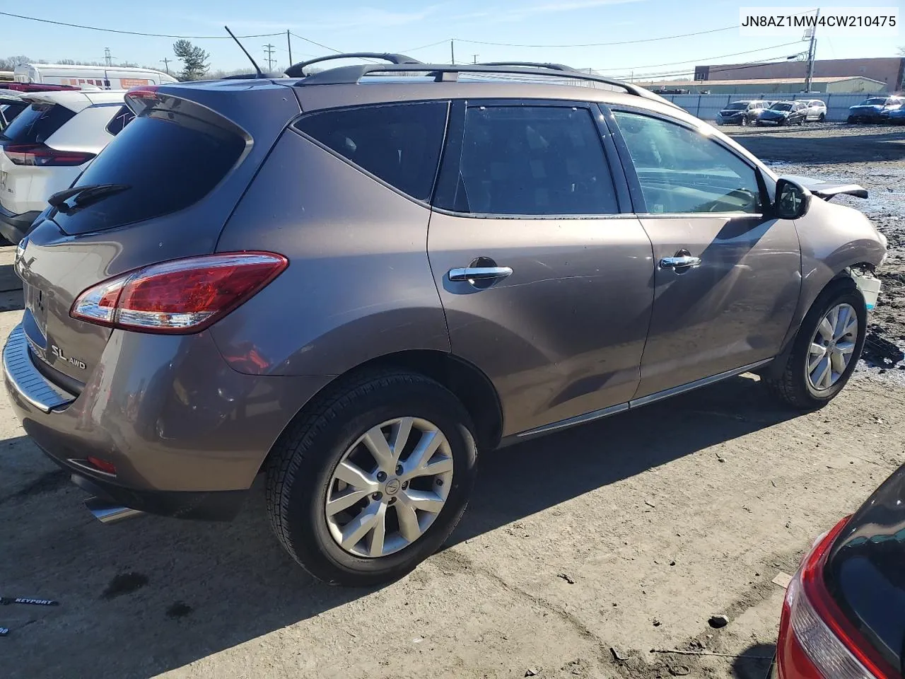 2012 Nissan Murano S VIN: JN8AZ1MW4CW210475 Lot: 41471554