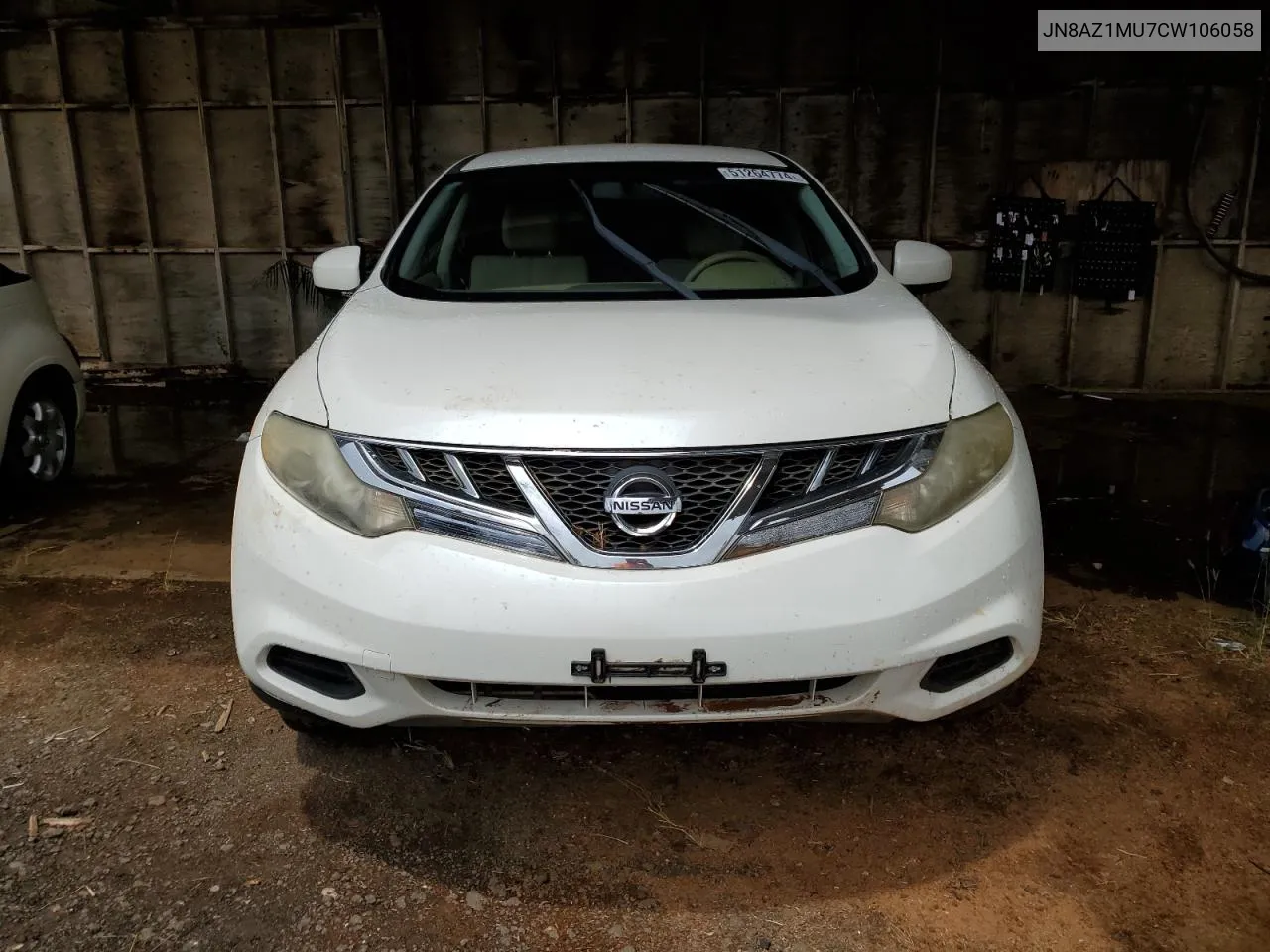 JN8AZ1MU7CW106058 2012 Nissan Murano S