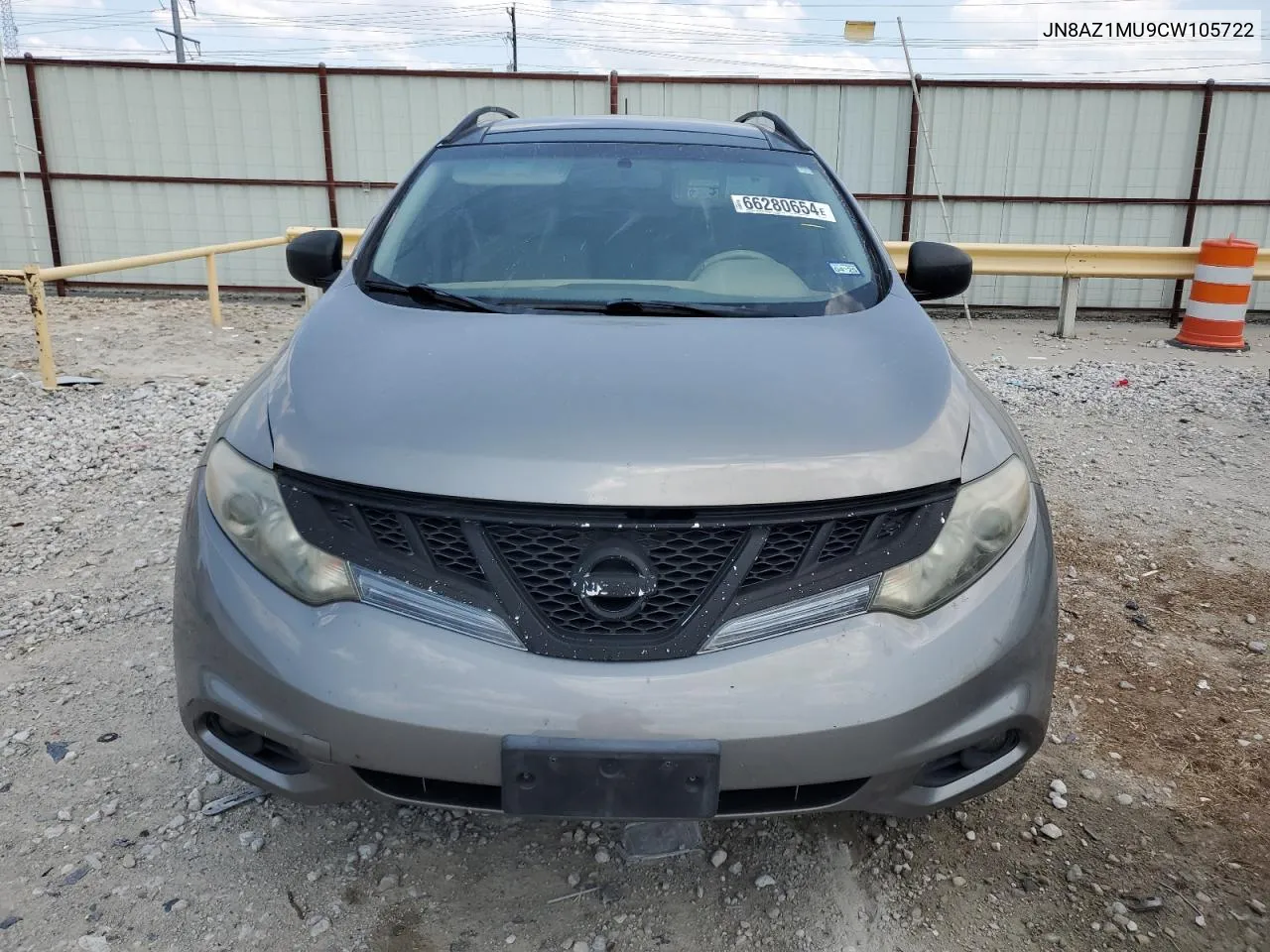 JN8AZ1MU9CW105722 2012 Nissan Murano S