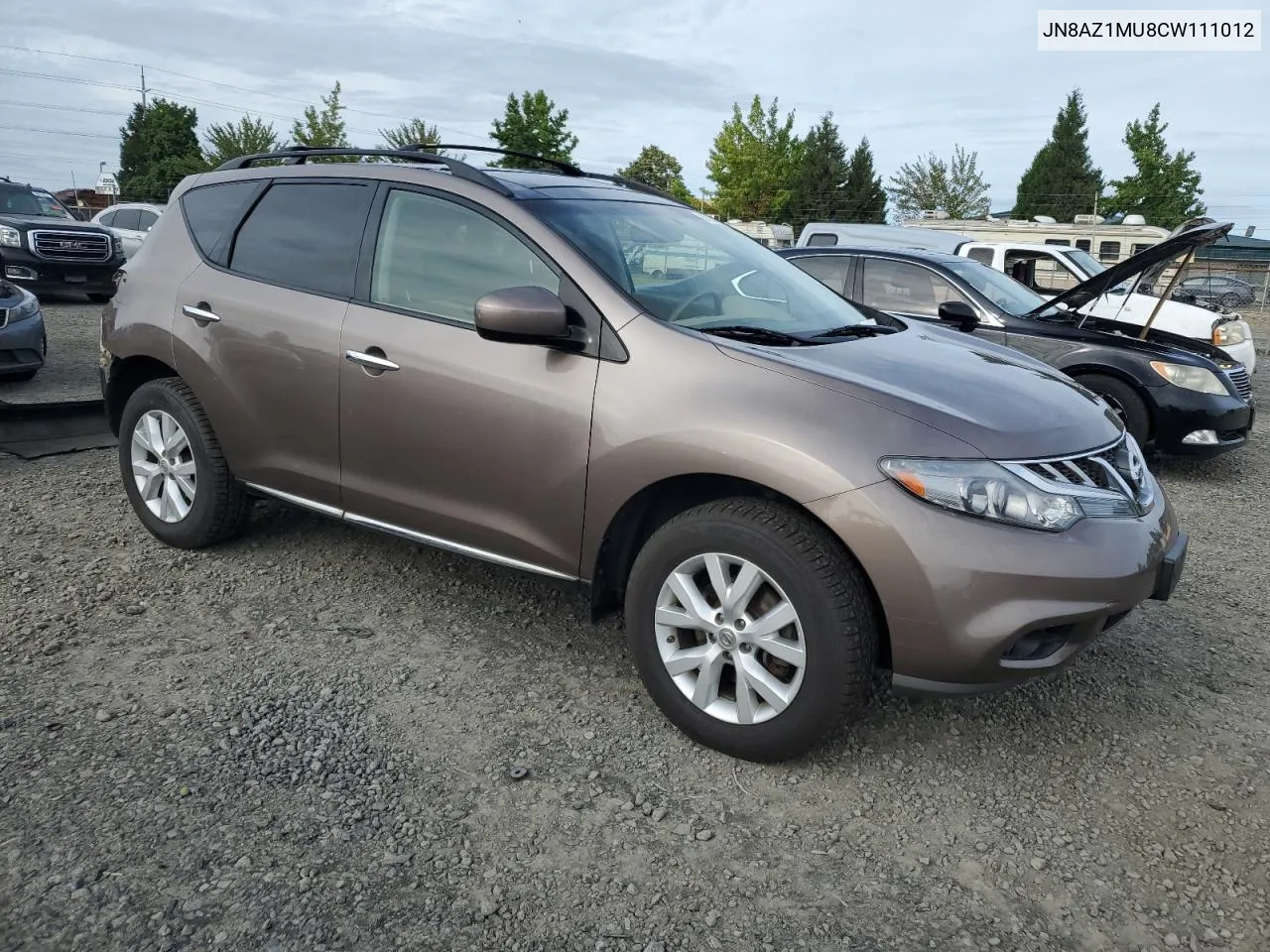 JN8AZ1MU8CW111012 2012 Nissan Murano S