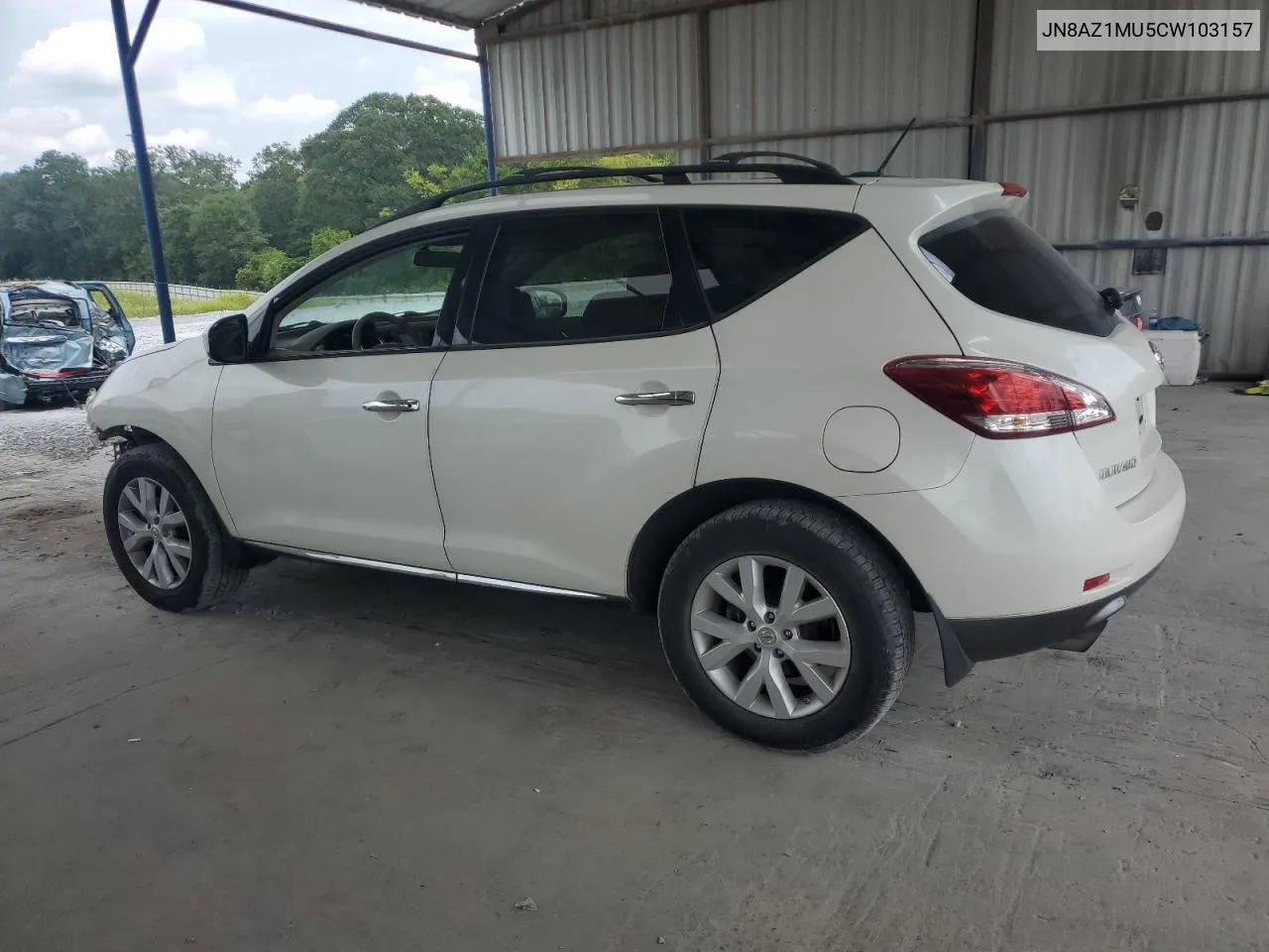 JN8AZ1MU5CW103157 2012 Nissan Murano S